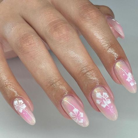 Twice Nails, Hawaii Nails, Pink Summer Nails, Nail Trend, Summery Nails, Purple Nail, Girly Acrylic Nails, Her Nails, Trend 2024