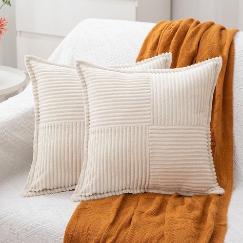 Chic Boho Striped Corduroy Pillow Covers 28.22 and FREE Shipping Tag a friend who would love this! Active link in BIO You asked, We listened! 🙌🙌 Just $28.22 😱 and it's YOURS! 📢 #copingshop #shopping #bestdeals Corduroy Cushion, Garden Mesh, Indoor Fireplace, Background Decoration, Solid & Striped, Mediterranean Style, Rooms Home Decor, Living Room Office, Pillow Cushion