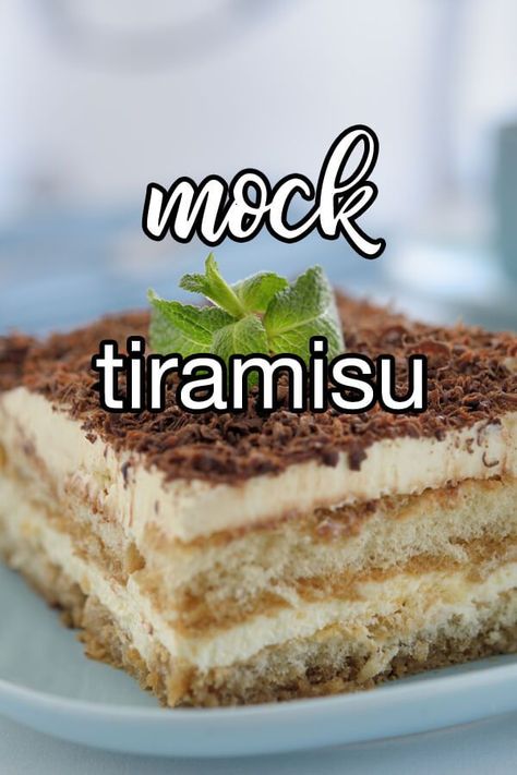 Mock Tiramisu - Traditional tiramisu is made with ladyfingers and mascarpone. This mock version uses sliced pound cake and Neufchatel cheese to simplify things. | CDKitchen.com Mock Tiramisu Recipe, Neufchatel Cheese Recipes, Tiramisu Pound Cake Recipe, Tiramisu With Pound Cake, Pioneer Woman Tiramisu With Pound Cake, Cheesecake Factory Copycat Recipes Tiramisu, Tiramisu Flavors, Sara Lee Pound Cake, Recipes Using Cream Cheese