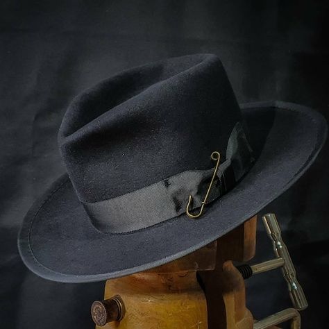 Custom Fedora Hat, Custom Fedora, Custom Fitted Hats, Brown Fedora, Black Fedora Hat, Fedora Hat Men, Black Fedora, Mens Fur, Felt Fedora