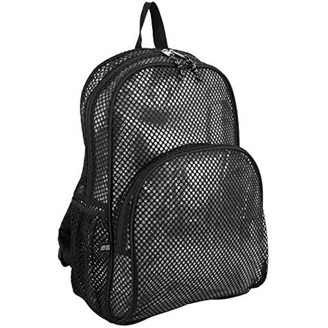 Eastsport Mesh Backpack Black -- More info could be found at the image url. Mens Designer Bag, Mesh Backpack, Mens Bags Fashion, Hydration Backpack, Luggage Store, Lightweight Backpack, Backpack Sport, Strap Tops, Men's Backpack