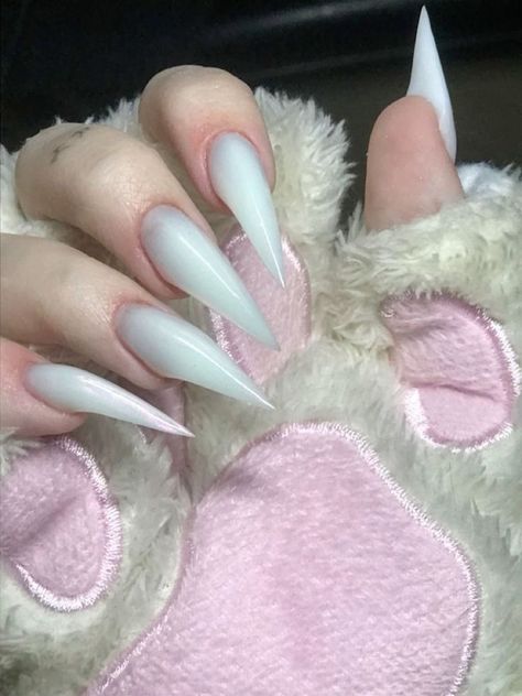 Cat Woman Nails, Claw Nails Designs, Cat Claw Nails, Nail Inspo Acrylic, Vampire Nails, Sharp Nails, Punk Nails, Gothic Nails, Claw Nails