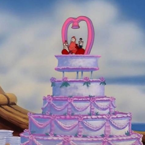 Mermaid Wedding Cake, Little Mermaid Wedding, Ariel Wedding, Up Disney, Disney Wedding Cake, Ariel Mermaid, Caking It Up, I Luv U, Disney Wedding