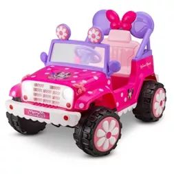 Minnie Mouse Car, Minnie Mouse Toys, Minnie Mouse Theme, Toy Cars For Kids, Mouse Toy, Power Wheels, Kids Adventure, Custom License Plate, Disney Kids