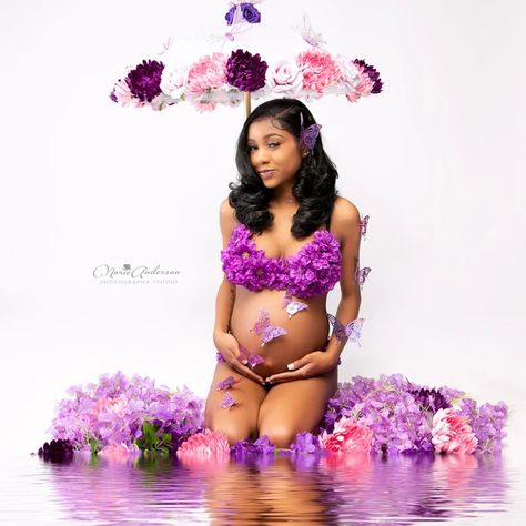 Maternity | Norie Anderson Photography | Marrero Butterfly Maternity Shoot, Maternity Shoot Black Women, Mermaid Goddess, Maternity Picture Outfits, Maternity Photography Poses Couple, Maternity Photoshoot Outfits, Maternity Picture, Poses Couple, Beautiful Photoshoot Ideas