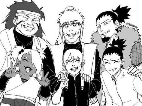 Masashi Kishimoto Art, Kishimoto Art, Nara Family, Temari Nara, Hidan And Kakuzu, Shikamaru And Temari, Menma Uzumaki, Naruto Fanart, Naruto Shippudden