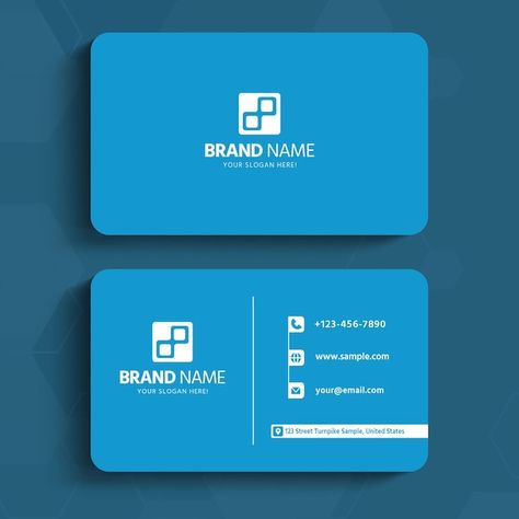 Blue and white business card for a compa... | Premium Psd #Freepik #psd #business-card-design #business-identity #business-cards-templates #business-card-template Templates Business, White Business Card, Business Card Psd, Business Identity, Free Business Card Mockup, Cards Templates, Business Card Maker, Flyer Maker, Presentation Template Free