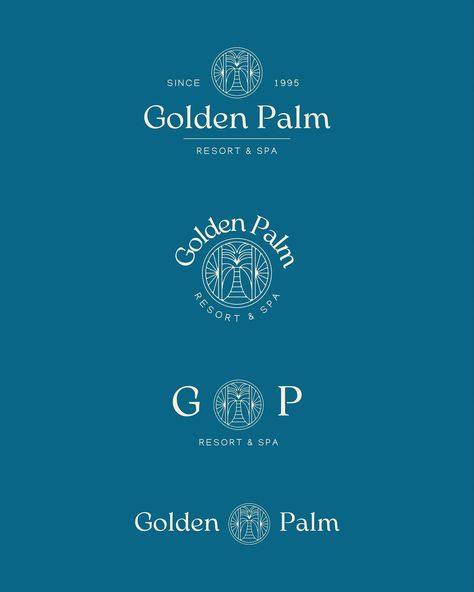 Introducing Golden Palm. 🌿 Golden Palm is an exclusive resort and spa that focuses on relaxation and rejuvenation in an exotic setting. > @brief_bloom ☀️ #BriefBloomGoldenPalm #bali #spa #resort #vacation #exotic #graphicdesign #promotions #brandingdesign #brandbrief #design #illustration #creative #marketing #socialmediamarketing #smallbusiness #businesscards #branding #instagram #socialmediamanagement #contentcreation #flyers #invitations #logodesign #logo #brands #bysakinashiraz Resort Logo Design, Resort Branding, Bali Spa, Pizza Shop, Luxury Beach Resorts, Resort Logo, Illustration Creative, Spa Resort, Resort Vacation