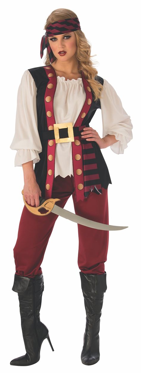 Pirate Halloween Costume, L Cosplay, Family Halloween Party, Female Pirate Costume, Pirate Halloween Costumes, Pirate Outfit, Pirate Halloween, Kids Dress Up, Pirate Woman