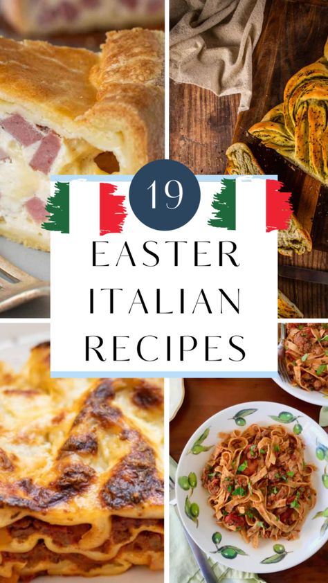 Italian Easter Dinner, Easter Italian, Italian Easter Cookies, Italian Easter Recipes, Italian Easter Pie, Easter Dinner Menus, Easter Bread Recipe, Italian Easter Bread, Italian Easter