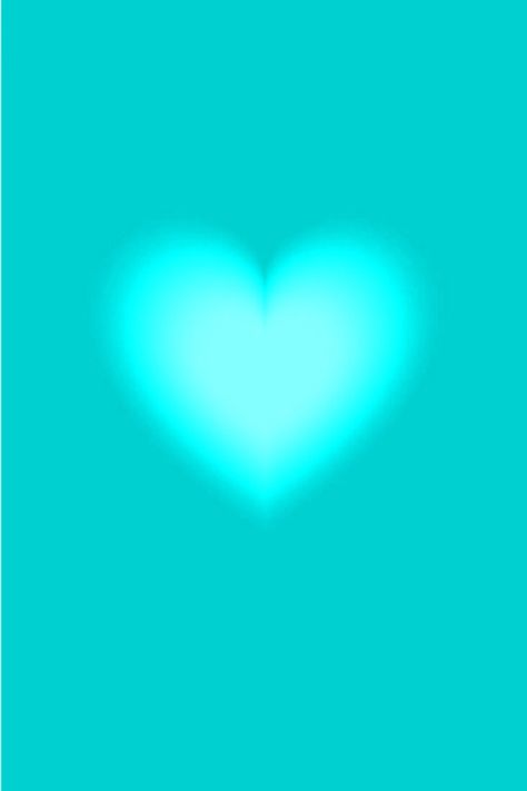 Teal Wallpaper Iphone, Aura Positive, Turquoise Wallpaper, Teal Wallpaper, Iphone Backgrounds, Turquoise Heart, Phone Wallpaper Design, Wallpaper Design, Heart Wallpaper