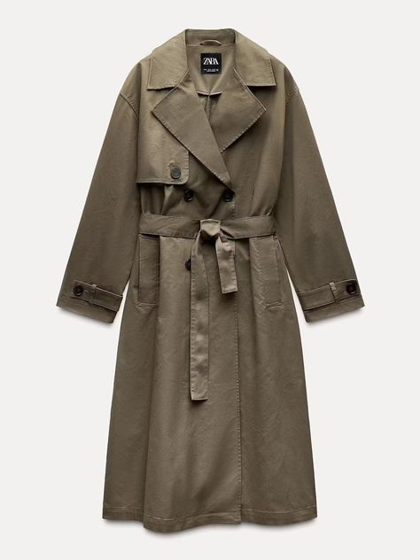 Dream Toppings - Collagerie Coat With Belt, Cardigan Sweater Vest, Long Trench, Long Trench Coat, Belted Trench Coat, Blazer Vest, T Shirt Vest, Trouser Jeans, Hoodie Top