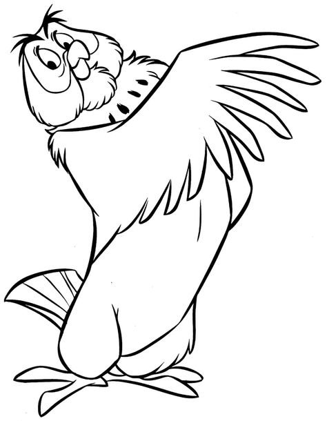 Owl Winnie The Pooh, Winnie The Pooh Coloring Pages, Pooh Coloring Pages, Winnie The Pooh Drawing, Camping Coloring Pages, Baby Coloring Pages, Owl Coloring Pages, Quote Coloring Pages, Winnie The Pooh Quotes