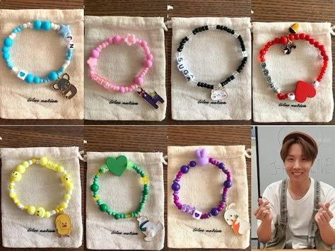 Agust D Bracelet, Namjoon Bracelet, Hobi Bracelet, Bts Beaded Bracelet, Bts Bracelet Beads, Bts Bracelet Diy, Bt21 Bracelet, Kpop Bead Bracelets, Kpop Idol Bracelet