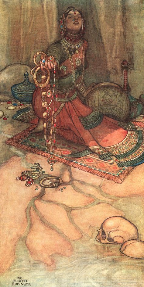 William Heath Robinson, Heath Robinson, South Asian Art, Indian Art Gallery, Psy Art, Indian Woman, Indian Paintings, Indian Art Paintings, Antique Prints