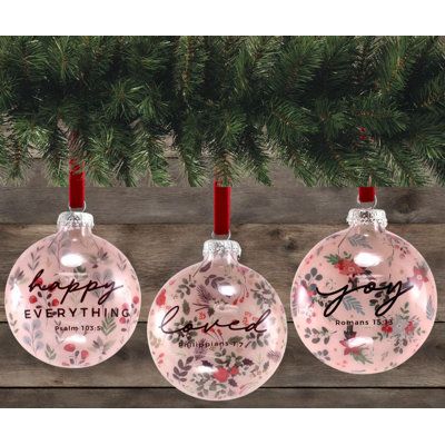 DIY Glitter Ornaments