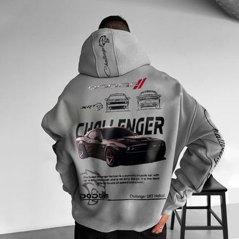 Layered Winter Outfits, Stylish Hoodies, Trendy Hoodies, Casual Home, Mens Pants Fashion, Hoodie Outfit, Pullover Designs, Dodge Challenger, Oversize Hoodie