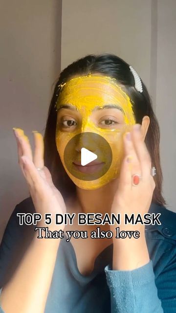 Shrestha Dewanji on Instagram: "My top 5 DIY besan Mask that works great✅

Ingredients & how to make ✨

1. BESAN+ HONEY 
  Take 1 tbsp of besan & 2 tbsp of honey 
 Apply the mask & rub it for 2 min then rinse it after 10 min 
  2. BESAN + YOGURT 
  Take 1 tbsp of besan & 2 tbsp of yogurt 
Apply the mask for 10 min then rinse it off
  3. BESAN + RAW MILK 
  Take 1 tbsp of besan & 2 tbsp of raw milk 
 Apply the paste for 15 min then rinse 
  4. BESAN + TURMERIC + YOGURT 
  Take 1 tbsp of besan + 1 tbsp of turmeric & 2 tbsp of yogurt 
Make a thick paste & apply the mask for 15 min and then rinse
 5. BESAN +  LEMON JUICE
  Take 1 tbsp of besan & 2 tbsp of lemon juice 
 Apply the paste for 10-15 min then rub for 1-2 min min then rinse 

Besan is the most effective therapies for acne & acne scar Besan Face Mask Glowing Skin, Turmeric Paste, Turmeric Mask, Glowing Skin Mask, Face Home, Min Min, Acne Scar, Skin Mask, Skin Remedies