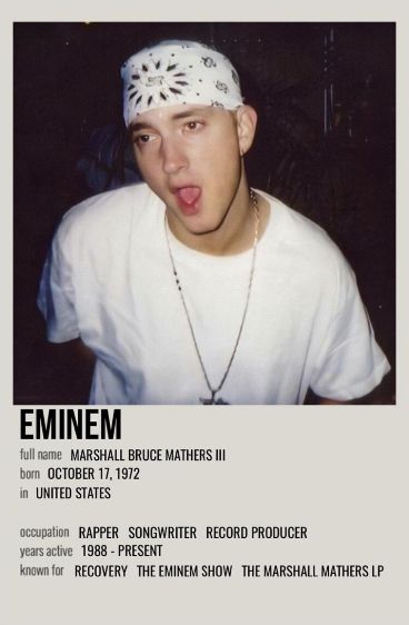 Emenim Wallpaper Aesthetic, Eminem Albums, The Marshall Mathers Lp, Eminem Poster, 6 Feet Under, 90s Rappers Aesthetic, Eminem Funny, The Slim Shady, The Eminem Show