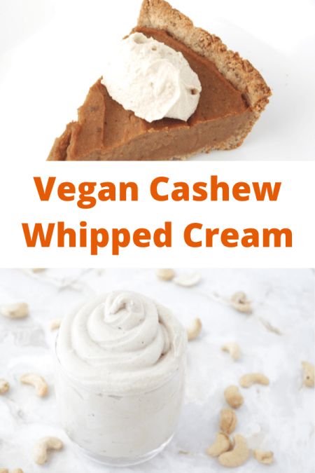 This healthy vegan cashew whipped cream is so delicious & versatile. This easy recipe only has 4 ingredients and I have a no-soak method that takes 5 minutes. This simple whole food plant based cashew cream is oil free, sugar free, dairy free, & gluten free. #cashewcream #wfpb #plantbased #cashewwhippedcream #oilfree #sugarfree #vegan #dairyfree #oilfree Cashew Milk Whipped Cream, Cashew Whipped Cream, Vegan Cool Whip, Cashew Cream Recipe, Vegan Pies, Plant Based Dessert Recipes, Vegan Picnic, Ital Food, Vegan Oil Free