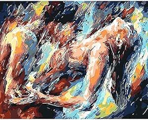 Essenburg Paint by Numbers Kit Nude Couple 16x20 DIY Oil Digital Acrylic Painting Paint by Number for Adults, 4 Pieces Paint by Numbers for Adults Beginner Drawing Paintwork Canvas Oil Painting Leonid Afremov, Romantic Paintings, Shiva Shakti, Art Oil, Oil Painting On Canvas, Love Art, Amazing Art, Painting & Drawing, Art Decor