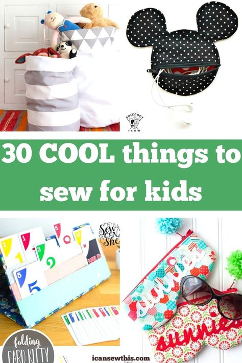 I love sewing for my kids!Actually, I’m always in search of inspiration to sew wonderful little items for them. Here you will find a collection of 30 fun and creative ideas of things you can easily make for kids.It’s safe to say any mom can appreciate these 30 simple and fresh sewing projects, with step-by-step instructions. #sewingideas #easysewingprojects #sewingforkids #sewingtutorials #freesewingpatterns Aesthetic Things To Sew, Things To Sew For Kids, Cool Things To Sew, Easy Things To Sew, Sewing Gift Ideas, Girls Sewing Projects, Things To Sew, Beginners Sewing, Diy Sewing Gifts