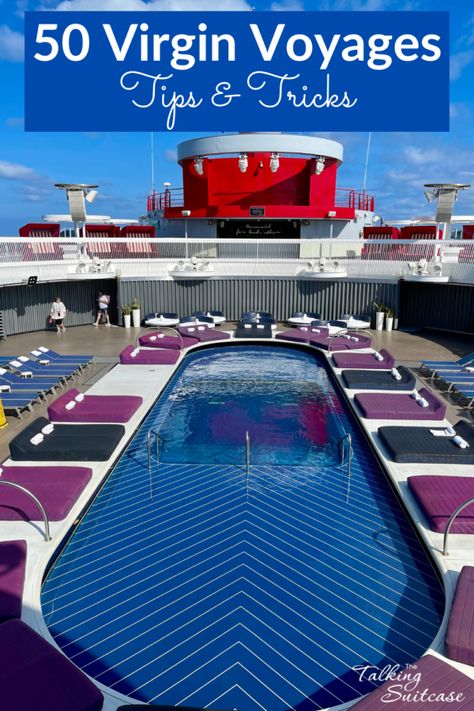 50 Virgin Voyages Cruise Tips & Tricks Virgin Cruise Packing List, Virgin Voyages Cruise Packing List, Virgin Voyages Cruise Valiant Lady, Virgin Voyages Cruise, How To Save For A Cruise, Dock House, Cruise Secrets, Celebrity Cruise, Packing List For Cruise