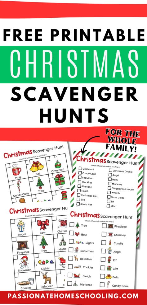 Ready to add some excitement to your kids Christmas party? Try this free printable Christmas scavenger hunt! It's one of those fun kids Christmas activities that'll keep the little ones engaged. Perfect for a day indoors or as part of your Christmas party games lineup. Let the kids explore, search, and find with these creative holiday scavenger hunt ideas for kids. This makes a wonderful addition to fun Christmas traditions for kids. Download your free Christmas printables today! Christmas Indoor Scavenger Hunt For Kids, Holiday Scavenger Hunt Ideas For Kids, Scavenger Hunt Ideas For Kids Christmas, Christmas Hunt Ideas For Kids, Christmas Games On Paper Free Printable, Free Christmas Scavenger Hunt Printable, Scavenger Hunt Ideas For Kids Indoor, Toddler Christmas Games, Kids Christmas Scavenger Hunt