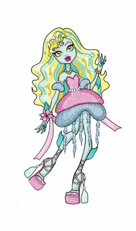 Lagoona Blue Redesign, Lagoona Redesign, Lagoona Blue, Anime Monsters, Monster High Art, Monster High Characters, Disney Princess Art, Princess Art, Sea Monsters