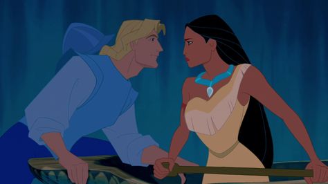 Pocahontas and John Smith or Pocahontas and John Rolfe? I like Pocahontas and John Smith. They where so cute! D: Pocahontas And John Smith, Hallowen Costume, Disney Pocahontas, Walt Disney Animation, John Smith, Disney Favorites, Disney Addict, Disney Couples, The Best Films