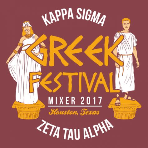 Greek Toga Party, Toga Greek, Greek Toga, Kappa Sigma, Toga Party, Tri Sigma, Greek Shirts, Greek House, Fraternity Shirts