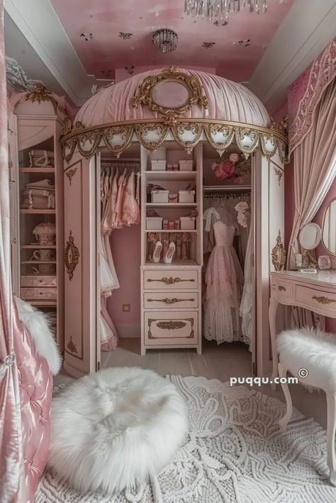 Princess Bedroom Ideas: Creating a Magical Haven for Your Little Royalty - Puqqu Bloxburg Motel, Barbie Cottage, Princess Bedroom Ideas, Chateau Interior, Aphrodite Cabin, Princess Bedrooms, Royal Bedroom, Dream Bedroom Inspiration, Aesthetic Interior