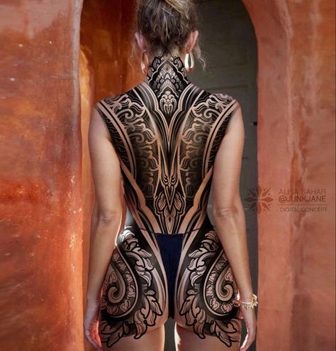 #Women Body Tatoos sexy Tattoo Back Cover Up, Womens Torso Tattoos, Hamsa Back Tattoo, Tattoos Of Women Bodies, Back Tattoo Cover Up Ideas For Women, Back Tattoos For Women Unique, Mandala Back Tattoo, Tattoo Espalda, Feminine Skull Tattoos