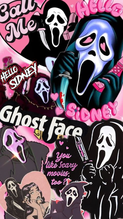 #scream #ghostface #Horror Ghostface Wallpaper Aesthetic, Ghost Face Wallpaper Aesthetic, Helloween Wallpaper, Collage Des Photos, Halloween Wallpaper Iphone Backgrounds, Halloween Wallpaper Backgrounds, Scream Halloween, Halloween Wallpaper Cute, Whatsapp Wallpaper Cute