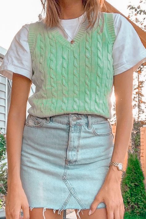 Adrette Outfits, Tennis Skirt Outfit, Indie Outfits, Mode Inspo, 가을 패션, Mode Vintage, Looks Vintage, Retro Outfits, Cute Casual Outfits