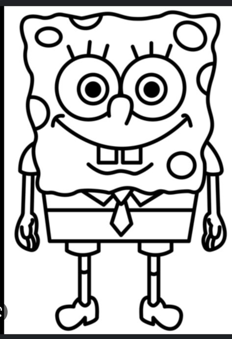 Sponge Bob Coloring Pages, Sponge Bob Drawing, Spongebob Drawing, Spongebob Coloring Pages, Funny Coloring Pages, Chicken Coloring Pages, Bob Sponge, Spongebob Coloring, Chicken Coloring