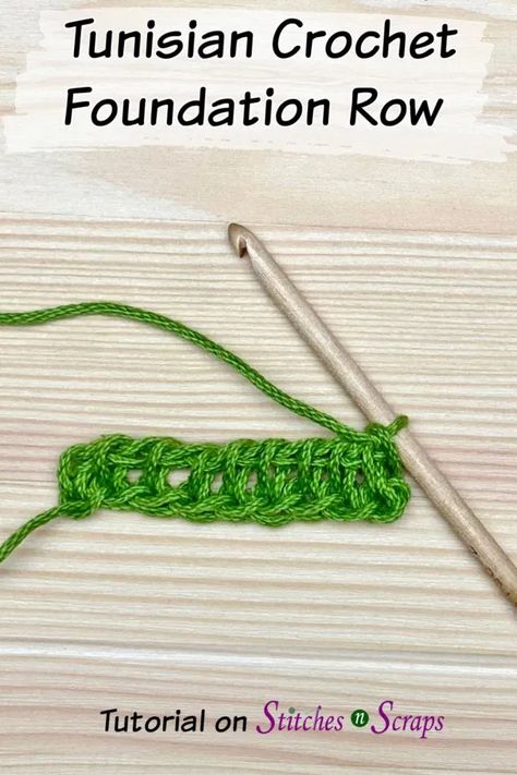 Crochet Foundation Row, Tunisian Crochet Free, Tunisian Crochet Hook, Knit Headband Pattern, Tunisian Crochet Patterns, Tunisian Crochet Stitches, Minecraft Pixel Art, Crochet Stitches Tutorial, Tunisian Crochet