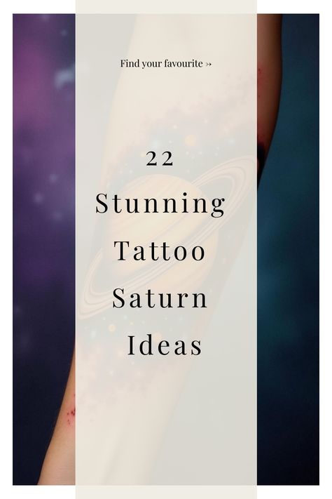 22 Stunning Tattoo Saturn Ideas Space Tattoo Minimalist, Small Saturn Tattoo, Saturn Tattoo Minimalist, Saturn Tattoo Design, Space Tattoo Ideas, Celestial Tattoos, Ringed Planet, Little Prince Tattoo, River Tattoo