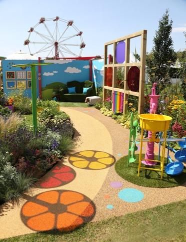 How Architecture and Design Can Help the Specially-Abled - RTF | Rethinking The Future Outdoor Playscapes, Sensory Gardens, Eyfs Outdoor Area, Preschool Garden, Outdoor Learning Spaces, Ombres Portées, Outdoor Play Areas, Sensory Garden, Outdoor Play Area