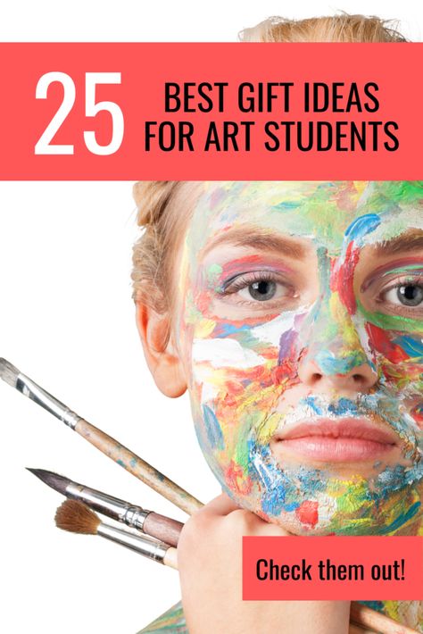 25 Best Gift Ideas for Art Students and Your Favorite Budding Artist - Thriving With Less Best Gifts For Artists, Gifts For Artists Unique, Student Birthday Gifts, Gifts For Artists, Affordable Gift Ideas, Artist Birthday, Student Birthdays, Artsy Gift, Art Teacher Gifts