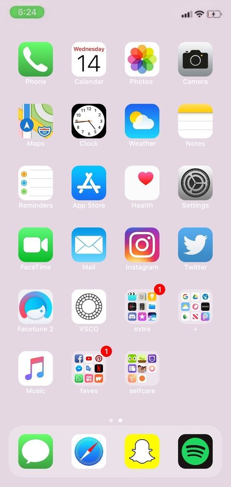 Home Screen Organization, Organize Apps On Iphone, Apps For Girls, Organize Phone, Phone Apps Iphone, Organize Phone Apps, Iphone Layouts, Iphone Ideas, Iphone Life