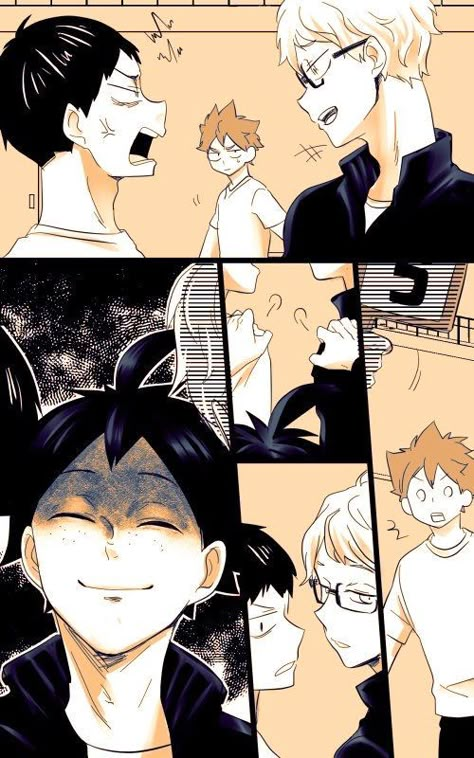 Yamaguchi Tadashi Captain, Tsukikage Comic, Captain Yamaguchi, Yamaguchi Tsukishima, Tsukiyama Haikyuu, Yamaguchi Tadashi, Haikyuu Tsukishima, Haikyuu Meme, Haikyuu Kageyama