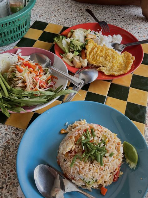 thai food koh samui thailand street food fried rice travel koh samui Thailand Food Street, Thailand Street Food, Thailand Koh Samui, Street Food Thailand, Thailand Street, Travel 2025, Asia Trip, Thailand Food, Koh Samui Thailand