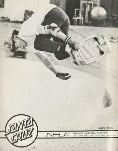 Skate Ads, Jay Adams, Skateboard Pics, Skate Photography, Skateboard Pictures, Old School Skateboards, Skate Punk, Skate And Destroy, Santa Cruz Skateboards