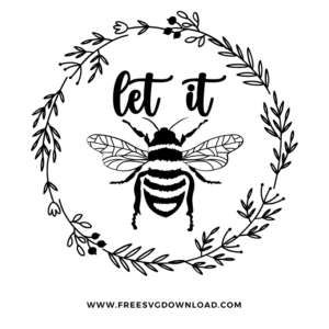 Bee Outline, Bee Silhouette, Let It Bee, Motivational Funny, Bee Svg, Bee Clipart, Bee Sign, Bee Free, Lake Signs