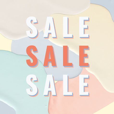 Fashion sale banner template pastel psd | premium image by rawpixel.com / sasi Sale Sale Sale Poster, On Sale Poster, Sales Poster, Sale Poster Design, Template Pastel, Poster Sale, Fashion Sale Banner, Logo Online Shop, Imagenes Mary Kay