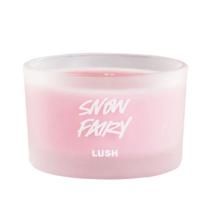 Snow Fairy | Scented Candle | Lush Cosmetics Snow Fairy Candle, Lush Snow Fairy, Fairy Candle, Fairy Candles, Pretty Products, Candle Obsession, Christmas Scented Candles, Winter Princess, Wishlist 2024