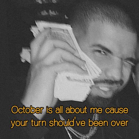 Welcome October 🦉 Follow us on @drakefeltthis . . . . #Drake #realrap #drizzy #champagnepapi #ovoxo #draken #drizzydrake #6god… | Instagram October Is All About Me Drake, Ovo Sound, Welcome October, Drake Quotes, Octobers Very Own, Playlist Covers, All About Me, October 1, Spotify Playlist