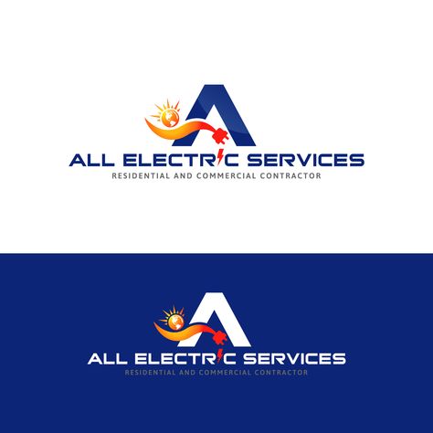 Contractor Logo Design, Contractor Logo, Electrical Logo, Electrical Design, Electrical Contractor, Logo Service, Hd Logo, Typography Alphabet, Responsive Website Template