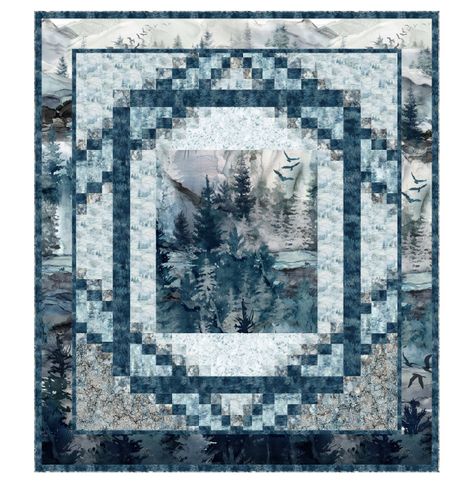 Northcott Fabrics Framed Quilt, Rag Bag, Wildlife Quilts, Quilt Panels, Panel Ideas, Panel Quilt Patterns, Bargello Patterns, Fabric Panel Quilts, Northcott Fabrics